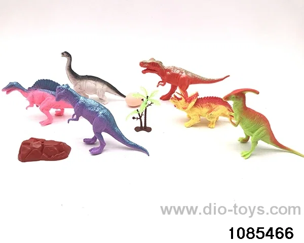 6pcs Dinosaur Set in poly bag header