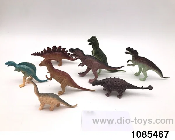 8pcs Dinosaur Set in poly bag header