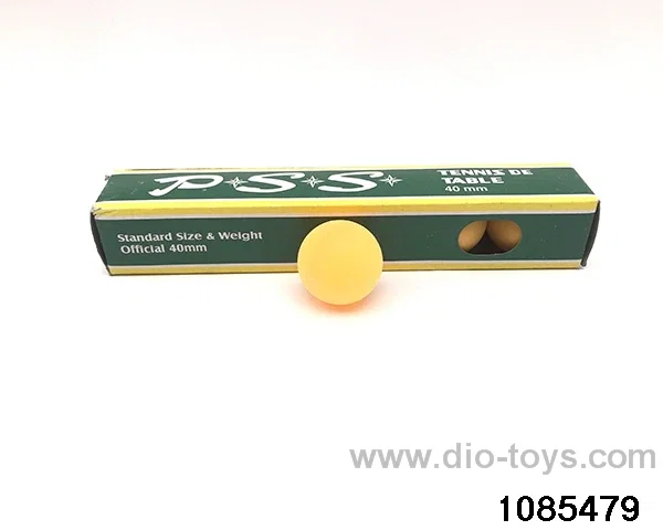 6pcs ping-pong in color box
