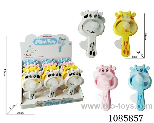 Hand press small fan 12PCS