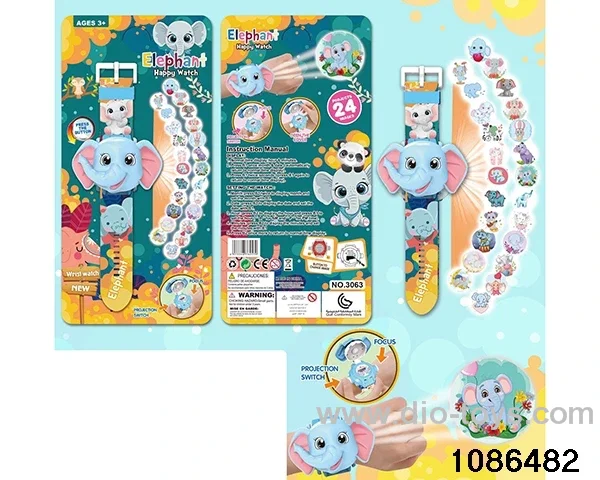 Flip Projection Watch in Blister with insert