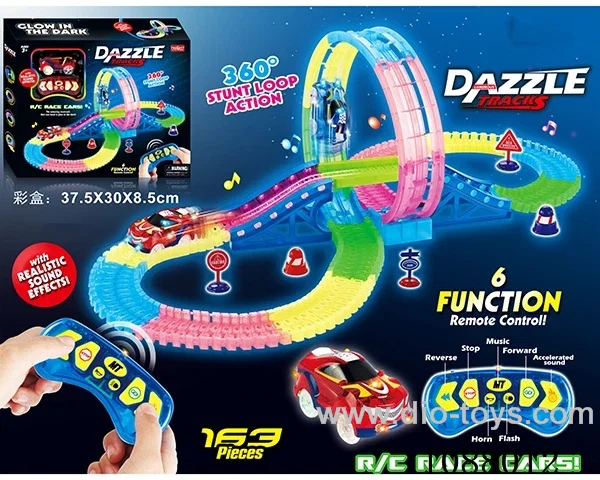 2.4G 6ch rc rail car with light not included battery