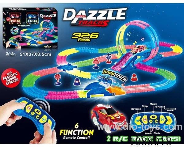 2.4G 6ch rc rail car with light not included battery
