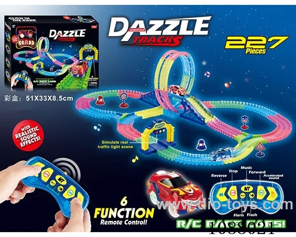 2.4G 6ch rc rail car with light not included battery