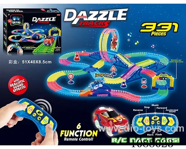 2.4G 6ch rc rail car with light not included battery
