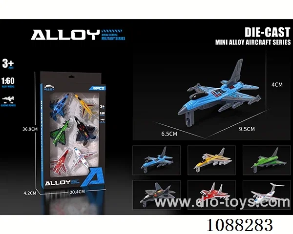free wheel alloy airplane