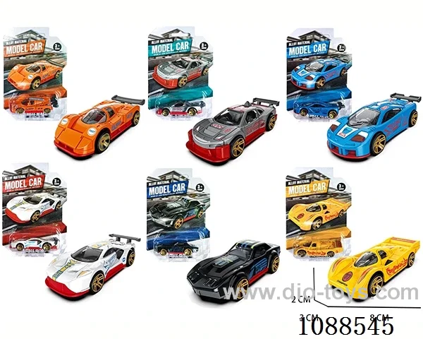 1:64 free wheel alloy car