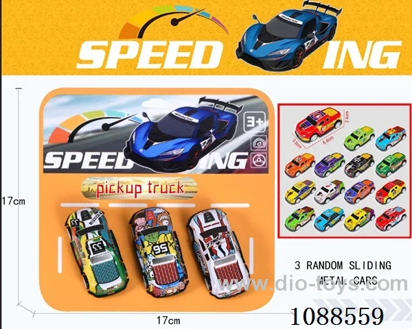 free wheel alloy car