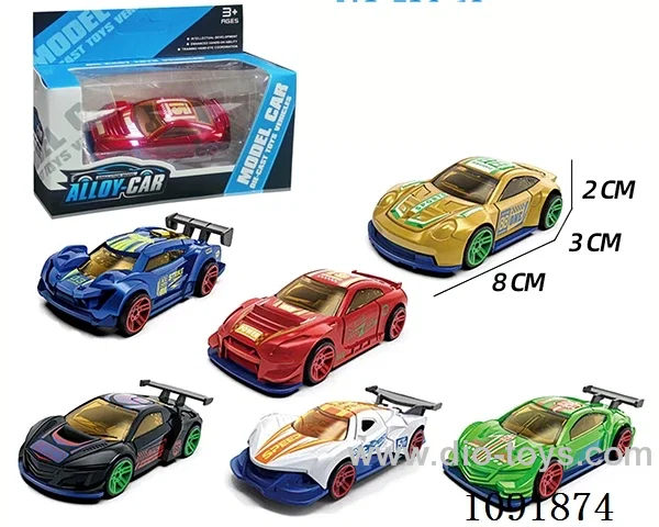 1:64 free wheel alloy car
