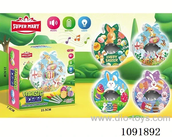 Easter wreath egg machine
