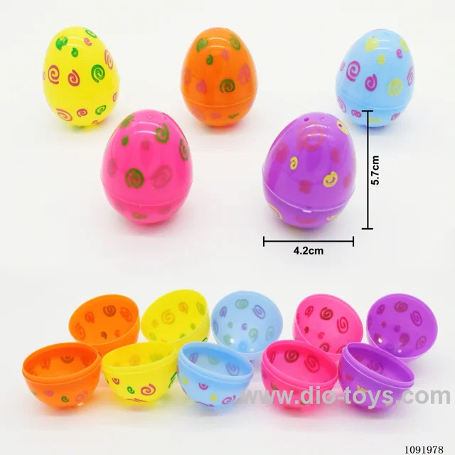 6cm Easter egg one-piece eggshell