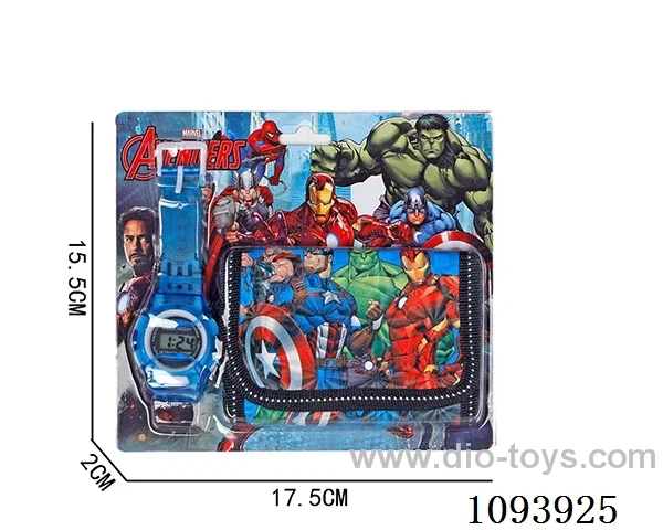 Digital watch + wallet+LR41*1