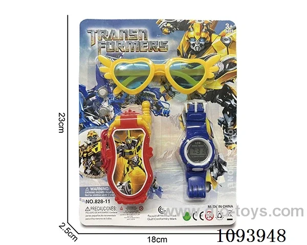 Flip phone * with 2 AG13* Electronic watch with 1 LR41 * glasses