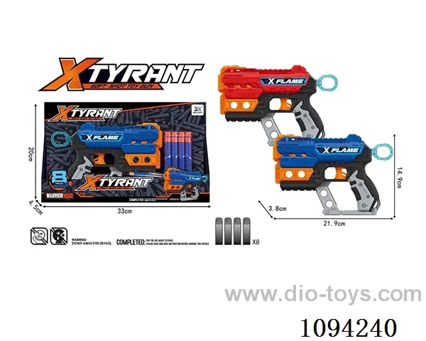 Manual single shot soft ammunition gun