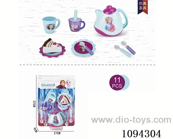 Solid color tea set