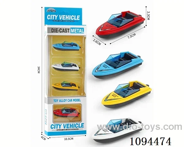 Speed alloy speedboat