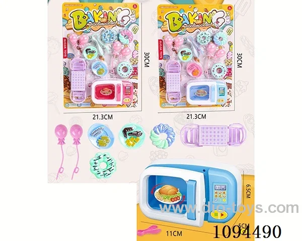 Microwave Oven Set (Pink, Light Blue, 2 Colors)