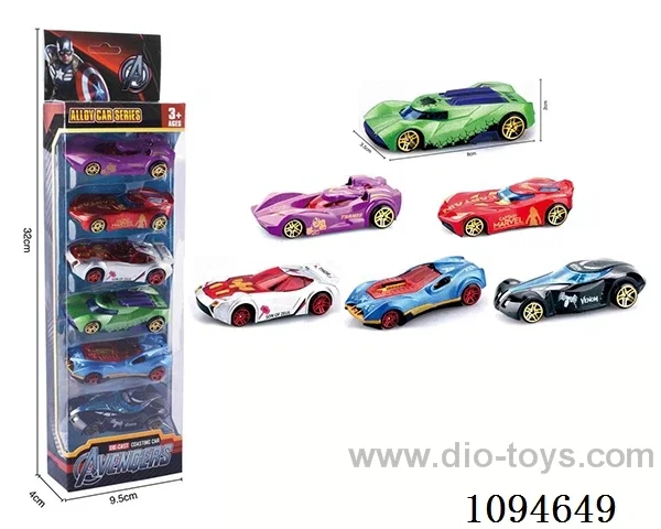 alloy car 6PCS