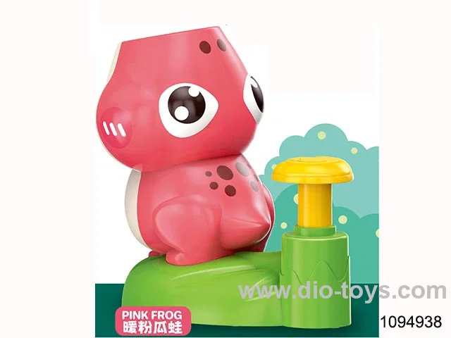 frog flying disc launcher （pink）