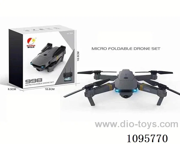 Folding aircraft with WiFi camera