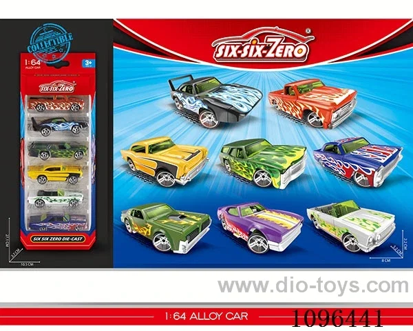 6PCS alloy car（8 models mixed）