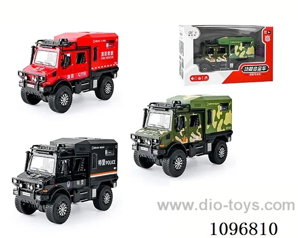 1:20 sliding alloy car with light/music