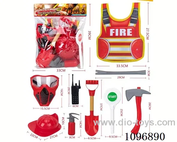 Fire fighting set