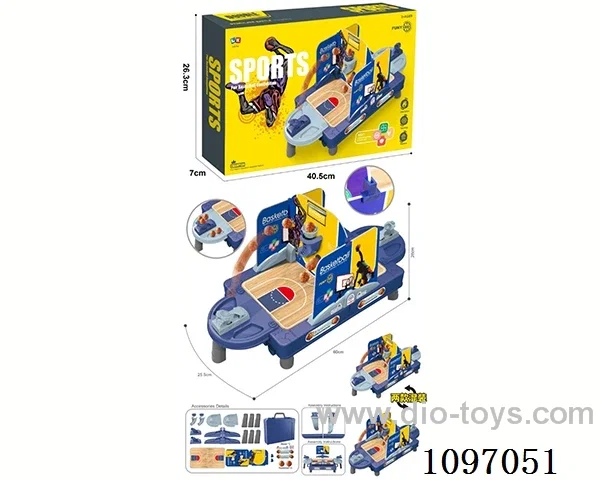 Basketball arena for two - storage set