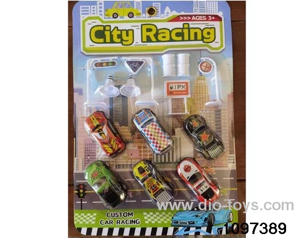6.8cm pull back car（6pcs/card）