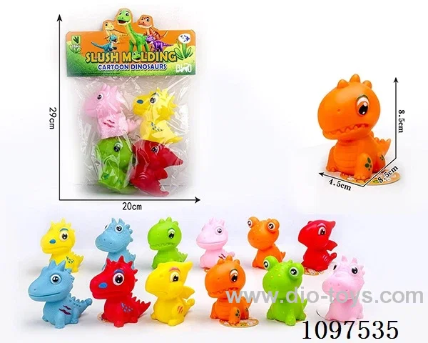 Vinyl dinosaur 4PCS