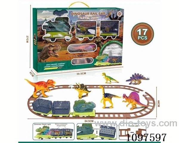 Dinosaur B/O Rail Train (English)