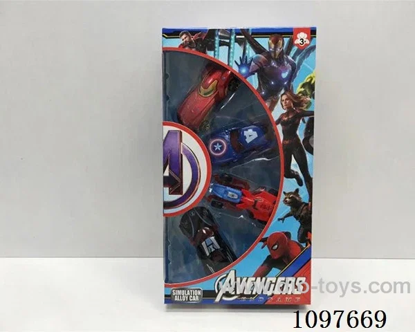 Avengers Alloy car /4 PCS