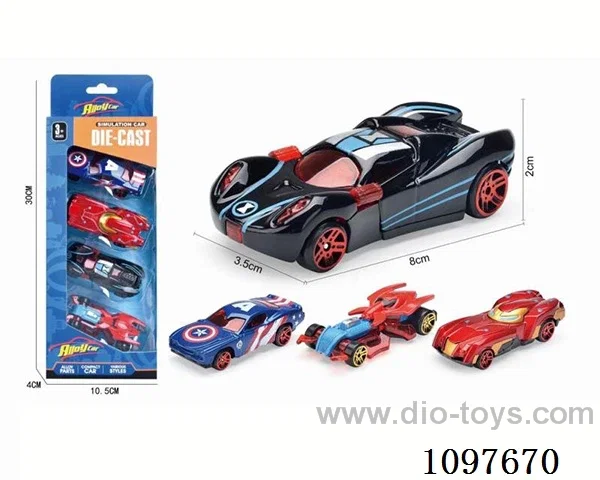 alloy sliding car