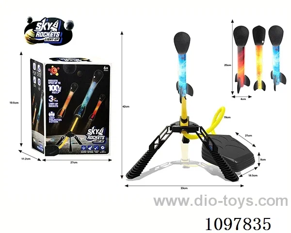 Big pedal rocket (rocket without lights)
