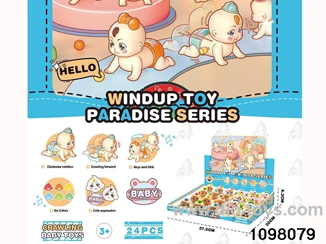 wind up toys in display box