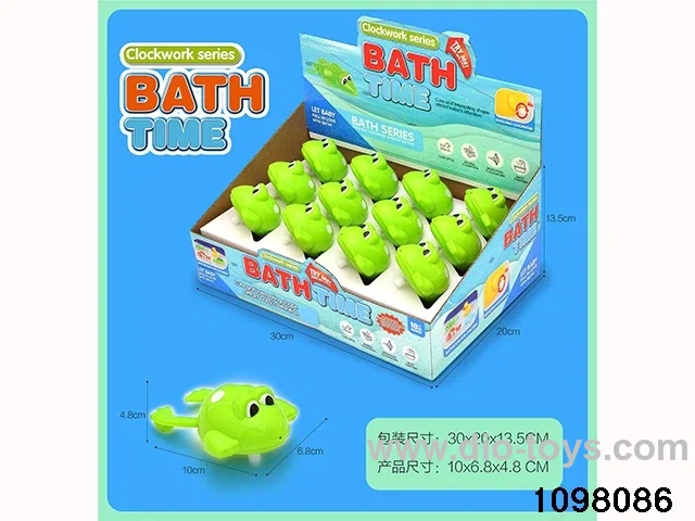 wind up swimming toys in display box