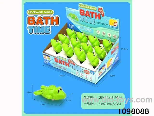 wind up swimming toys in display box