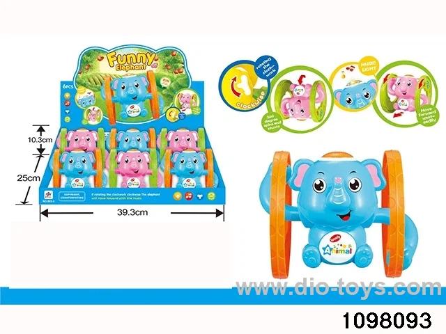 wind up toys with light and music in display box