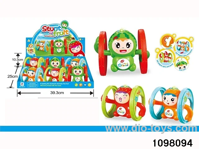 wind up toys with light and music in display box