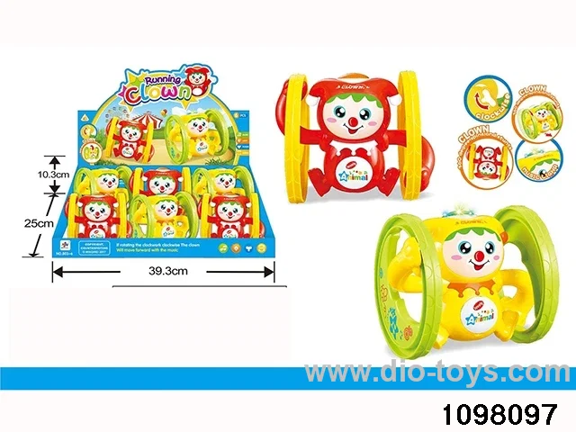 wind up toys with light and music in display box