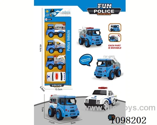 pull back car 4PCS