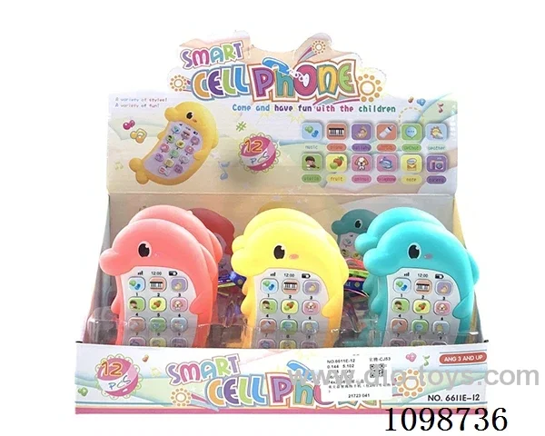 English Puzzle Dolphin Phone (Pack 2 # 7 batteries)