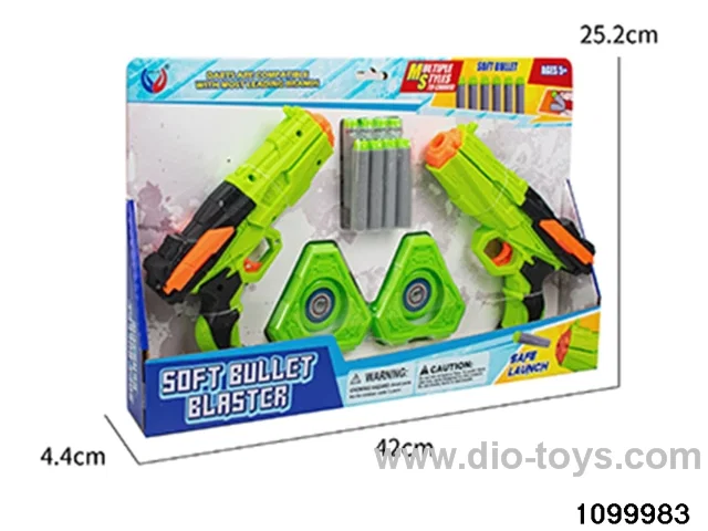 softball gun in display box