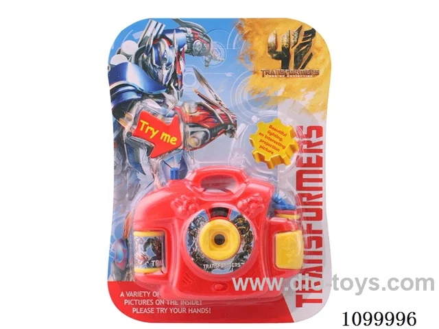 Projection camera with light