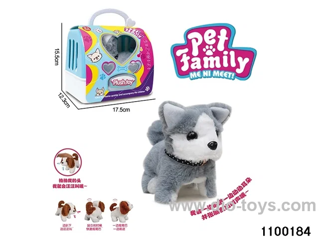 Electric Plush Toys in paper card