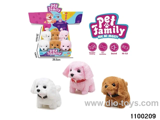 Electric Plush Toys in display box