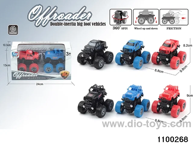Dual Inertia Buggy in window box