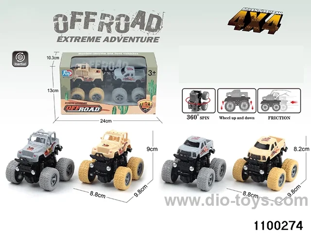 Dual Inertia Buggy in window box