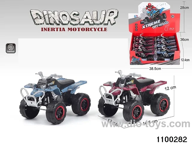 inertial motorbike in display box