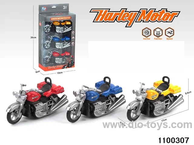 inertial motorbike in window box